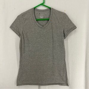 Champion Basic V‎ Neck T Shirt Womens Medium Grey